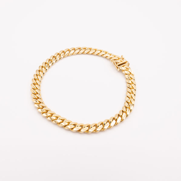 Crystal Tennis Bracelet 7mm | Gold – The Lush Label